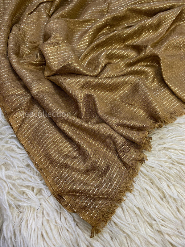Zari Hijab - Light Brown