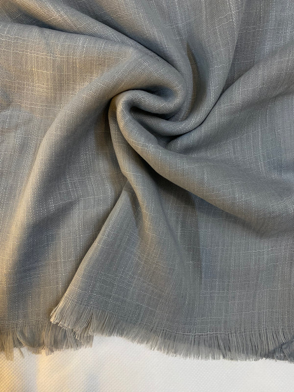 Turkish Lawn Hijab - Light Grey