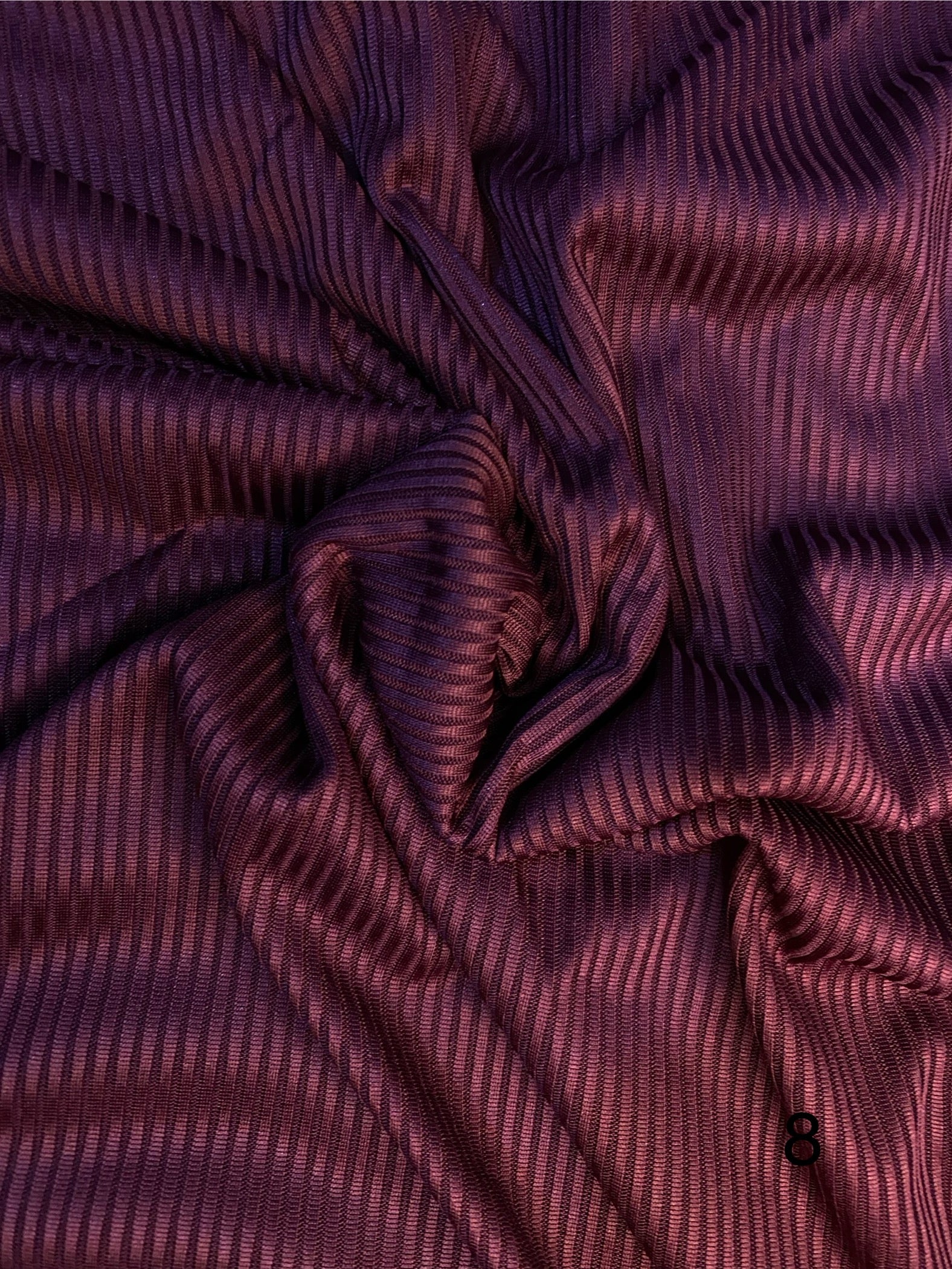 Ribbed Jersey Hijab - Maroon – MeaCollection