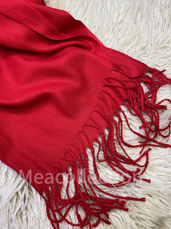 Cashmere-Hijab-Red