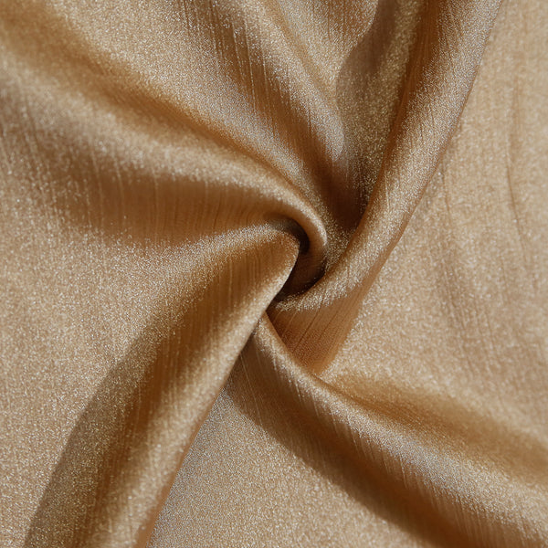 Crinkle Silk - Muted Gold
