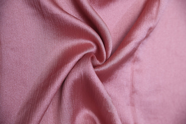 Crinkle Silk - Salmon Pink