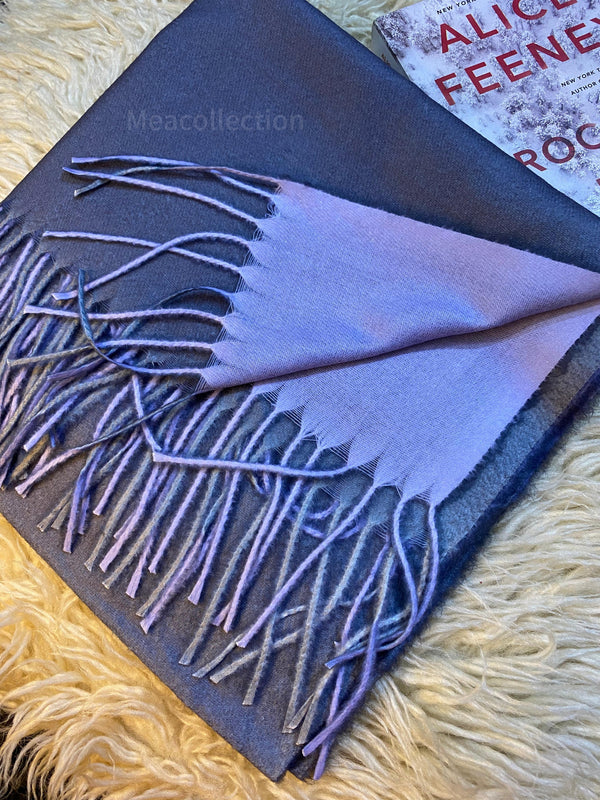 Double-Tone-Wool-Shawl-Grey-Purple