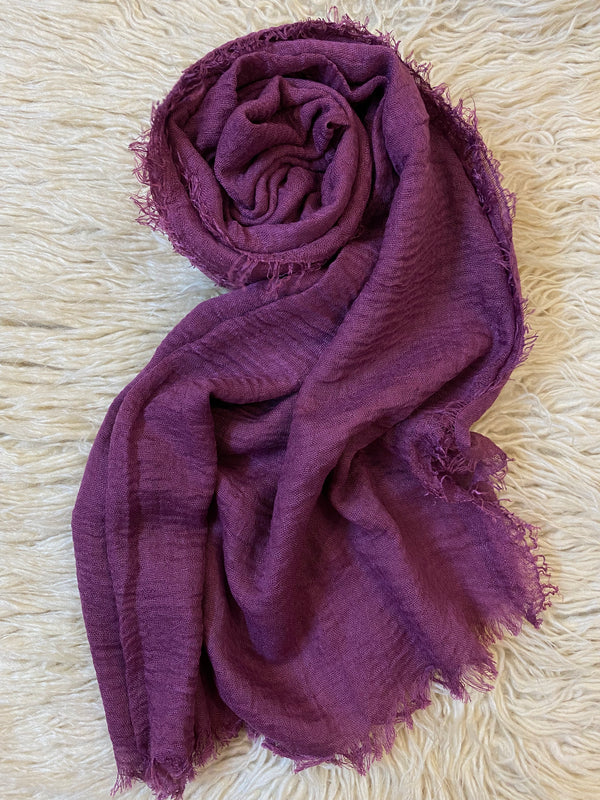 Crinkle Crimps Hijab - Bold Fandango