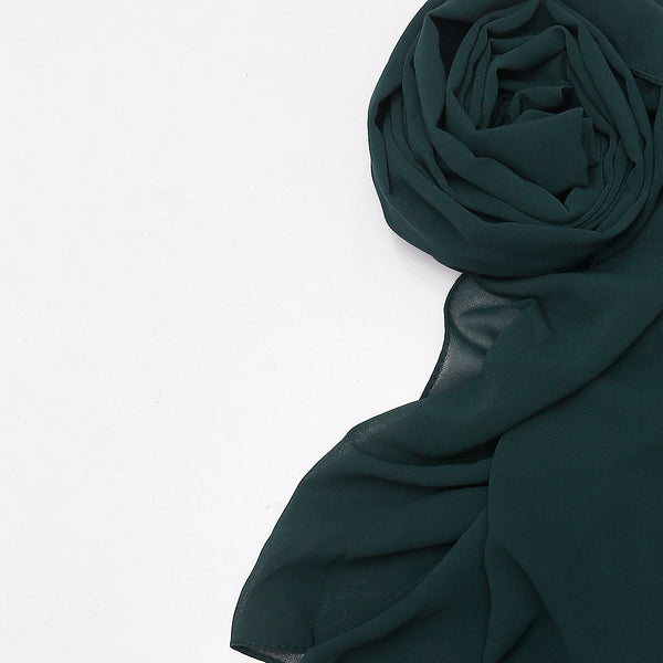 Georgette - Bottle Green