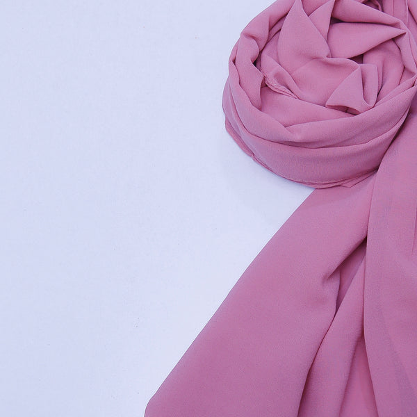 Georgette - Carnation Pink