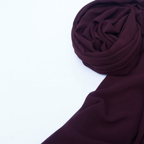 Georgette - Dark Plum
