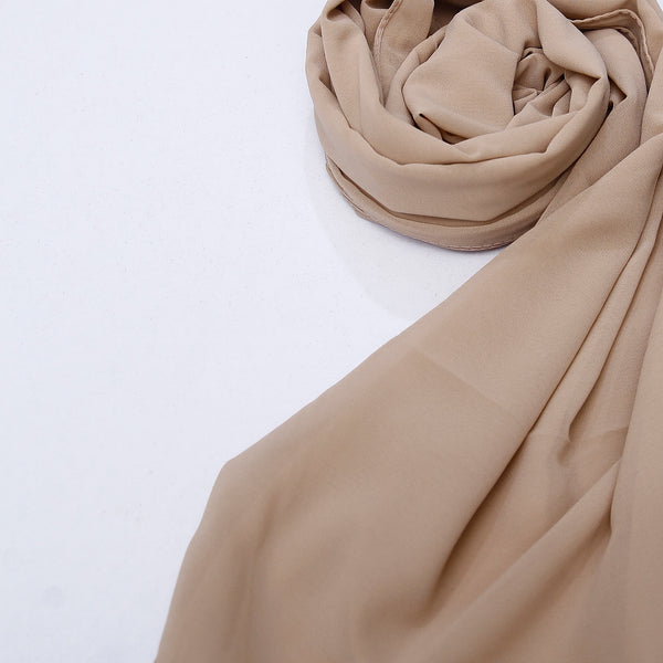 Georgette - Khaki Beige
