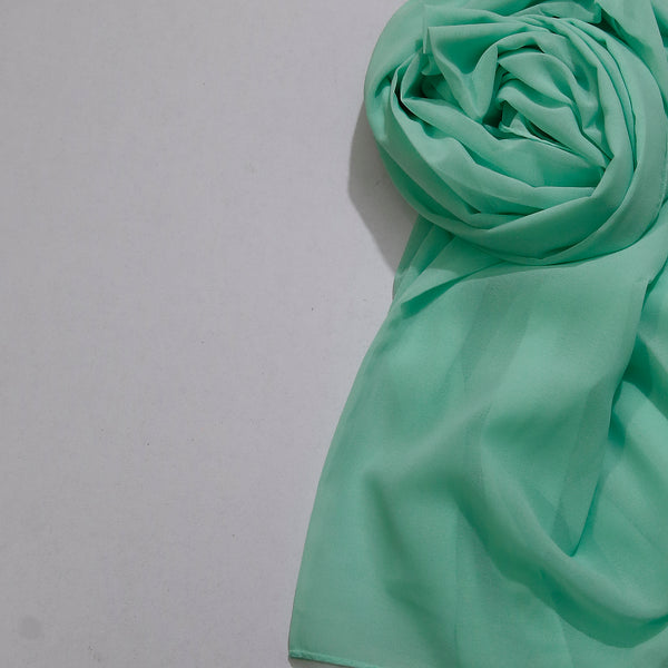 Georgette - Mint Green