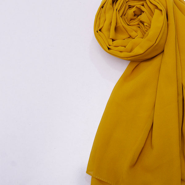 Georgette - Mustard