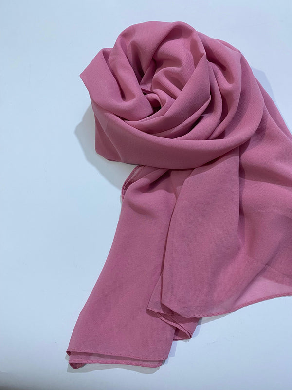 Georgette-Pink