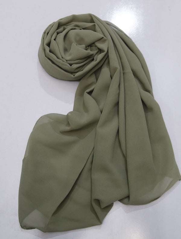Georgette - Pistachio Green