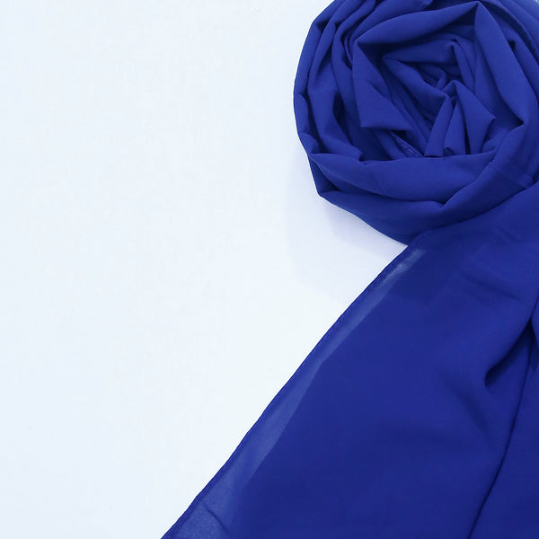 Georgette - Royal Blue