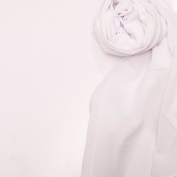 Georgette - White
