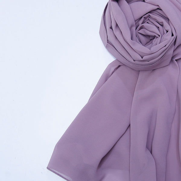Georgette - Wisteria Purple