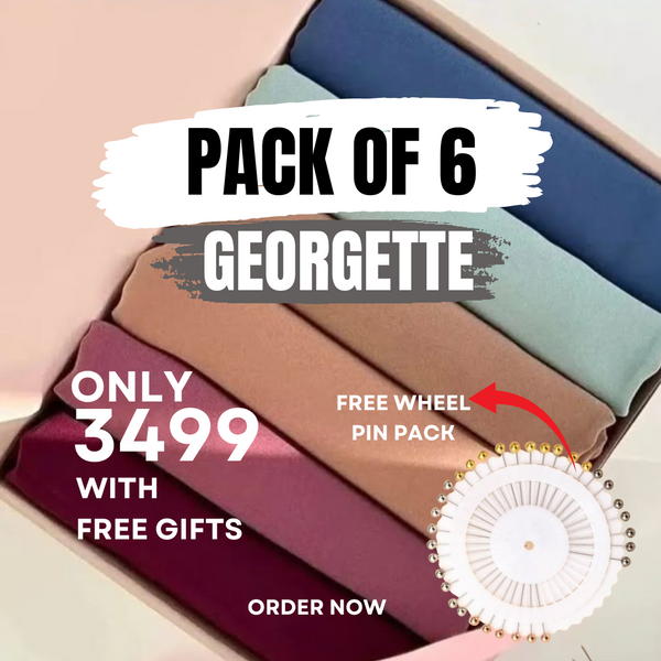 Georgette - Pack of 6