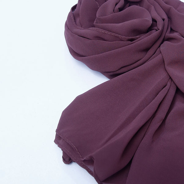 Georgette - Tyrian Purple