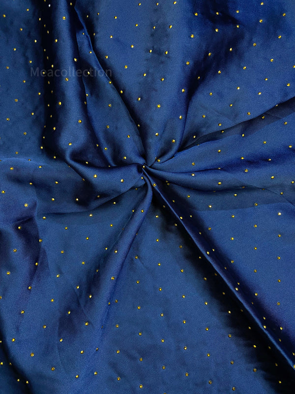 Gold-Studded-Silk-Hijab-Navy-Blue