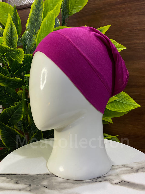 Plain Tube Cap - Magenta