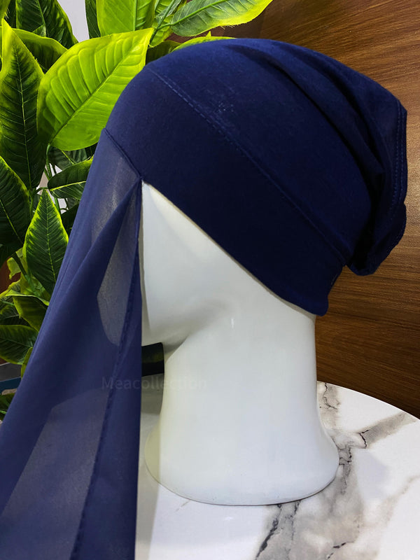 Instant-Hijab-with-Cap-Navy-Blue