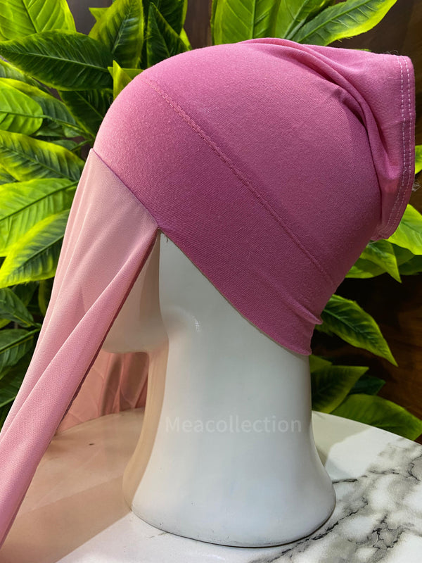 Instant-Hijab-with-Cap-Pink
