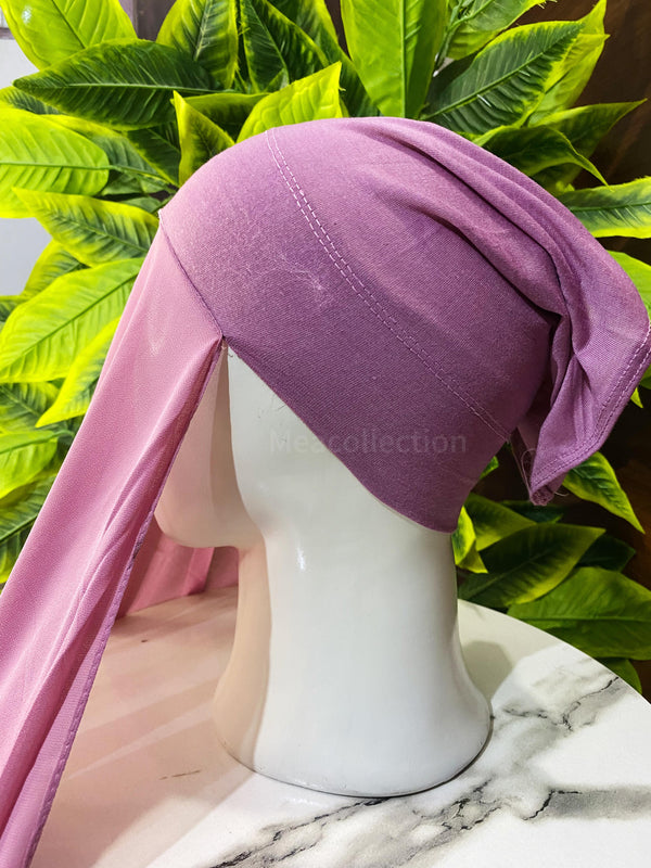 Instant-Hijab-with-Cap-Purplish-Pink