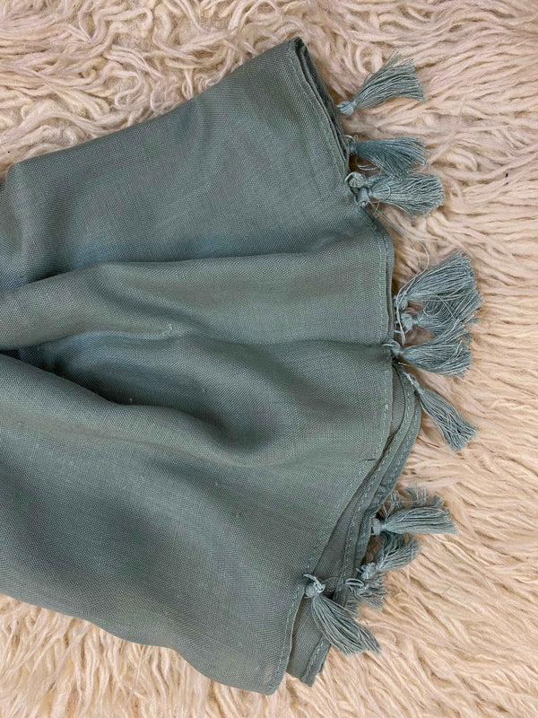 Lawn-Tassel-Hijab-Apple-Green-Online-in Pakistan