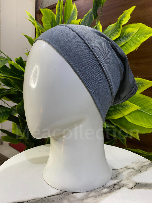 Plain Tube Cap - Dark Grey