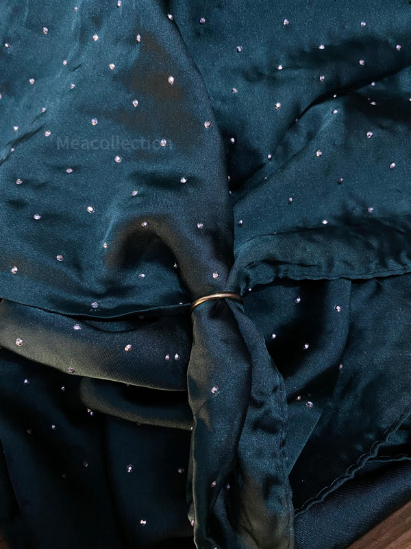 Silver-Studded-Silk-Hijab-Emerald