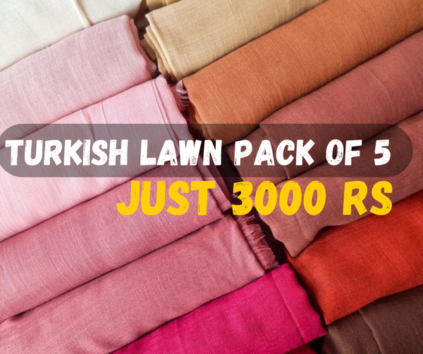 Turkish Lawn - Pack of 5