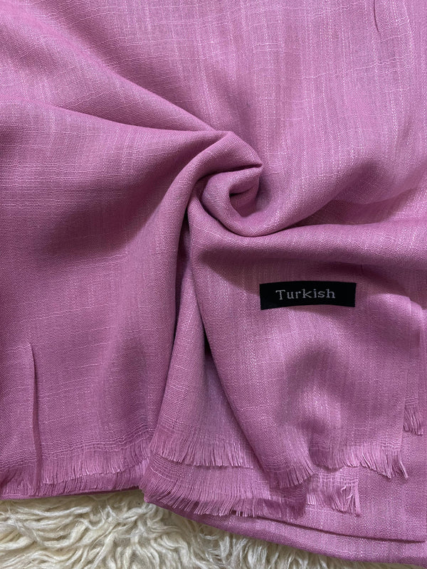 Turkish Lawn Hijab – Ultra Pink