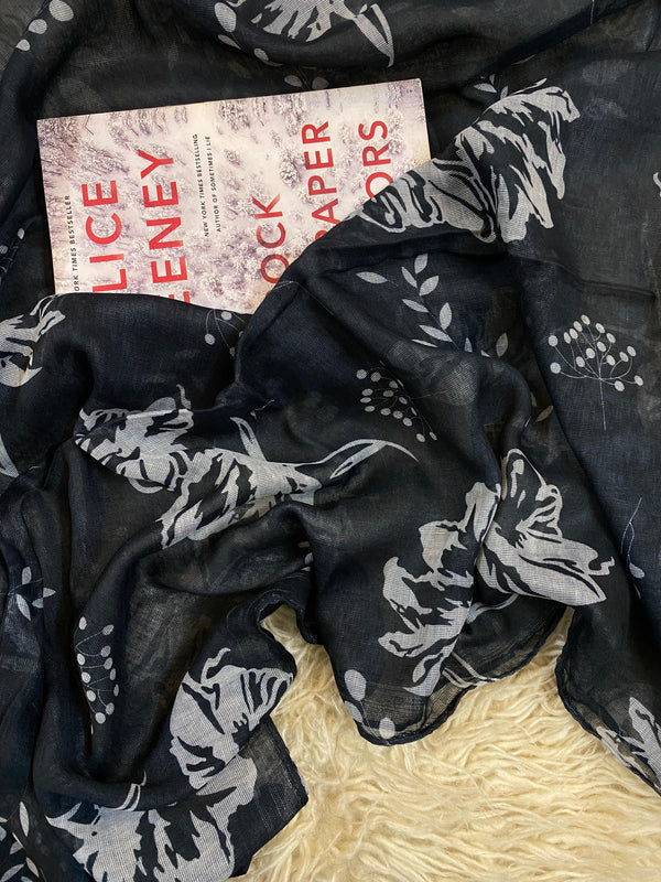 Printed Lawn HIjab - Velora